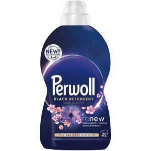 Средство для деликатной стирки Perwoll Renew Восстановление и Аромат для темных вещей 1 л