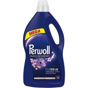 Средство для деликатной стирки Perwoll Renew Восстановление и Аромат темных вещей 3.75 л