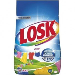 Стиральный порошок Losk Color для цветных вещей 2.4 кг