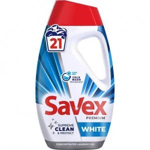 Гель для стирки Savex Premium White 945 мл