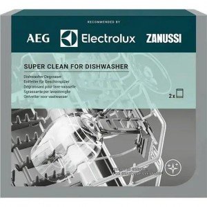 Обезжириватель Electrolux для посудомоечных машин 200 г (2 шт.x100 г)