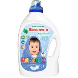 Гель для стирки детского белья Карапуз Sensitive 3 л