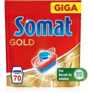 Таблетки для посудомоечной машины Somat Gold 70 шт.