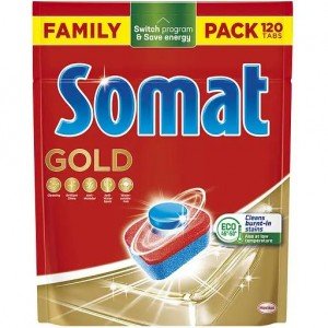Таблетки для посудомоечной машины Somat Gold 120 шт.