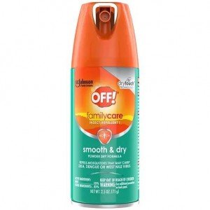 Сухой аэрозоль от комаров OFF Smooth & Dry 100 мл