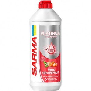Гель для мытья посуды Sarma Platinum Розовый грейпфрут 500 мл