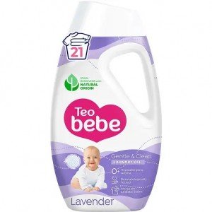 Жидкое средство для стирки Teo Bebe Gentle & Clean Lavender детское 945 мл