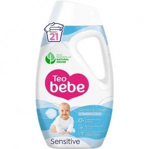 Жидкое средство для стирки Teo Bebe Gentle & Clean Sensitive детское 945 мл