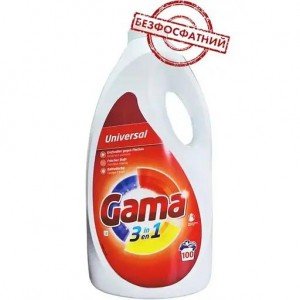 Гель для стирки Gama Универсальный 4.5 л