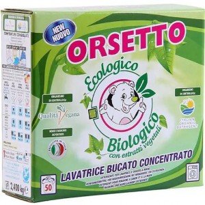 Стиральный порошок Orsetto Lavatrice Ecologico гипоаллергенный универсальный 2.4 кг