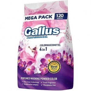 Стиральный порошок Gallus Professional 4в1 Color 6.6 кг 120 стирок
