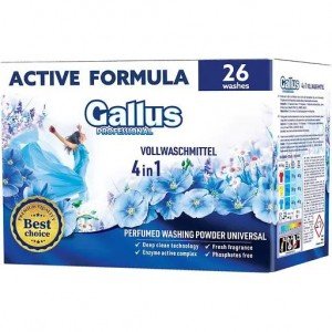 Стиральный порошок Gallus Professional 4в1 Univesal 1.3 кг 26 стирок
