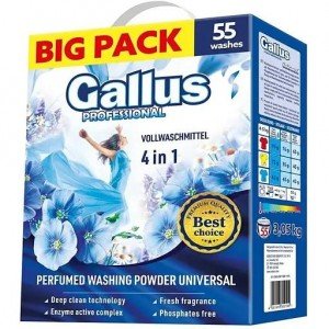Стиральный порошок Gallus Professional 4в1 Univesal 3.05 кг 55 стирок