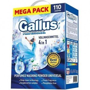 Стиральный порошок Gallus Professional Univesal Универсальный 4в1 6.05 кг 110 стирок