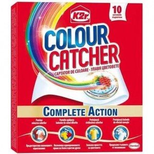 Салфетки для машинной и ручной стирки K2r Colour Cather 10 шт.