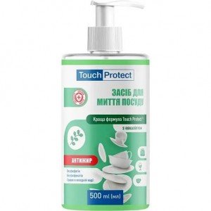 Средство для мытья посуды Touch Protect Антижир с эвкалиптом 500 мл