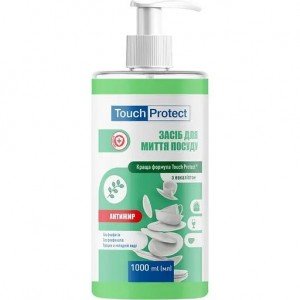 Средство для мытья посуды Touch Protect Антижир с эвкалиптом 1 л