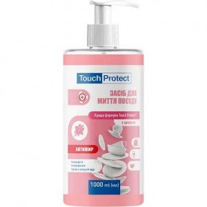 Средство для мытья посуды Touch Protect Антижир с орхидеей 1 л