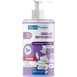 Средство для мытья посуды Touch Protect Антижир с лавандой 500 мл