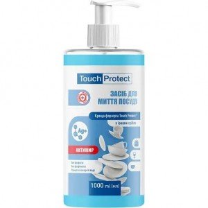 Средство для мытья посуды Touch Protect Антижир с ионами серебра 1 л