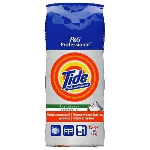 Стиральный порошок Tide Автомат Альпийская свежесть для белых тканей 15 кг