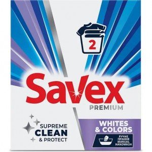 Стиральный порошок Savex Premium Whites & Colors ручная стирка 300 г