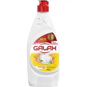 Жидкость для мытья посуды Galax Цитрусовый микс концентрированная 480 г