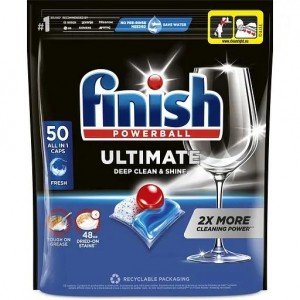 Капсулы для посудомоечных машин Finish Ultimate All in 1, 50 шт.