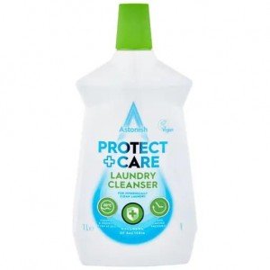 Средство Astonish Protect + Care для дезинфекции и уничтожения неприятного запаха во время стирки 1 л