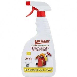 Средство чистяще-моющее San Clean Prof Line для генеральной уборки 750 г