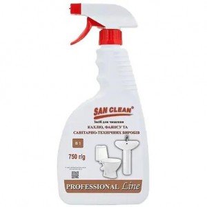 Средство San Clean Prof Line для чистки кафеля и фаянса 750 г
