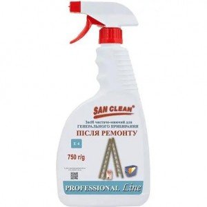 Средство чистяще-моющее San Clean Prof Line для генеральной уборки после ремонта 750 г