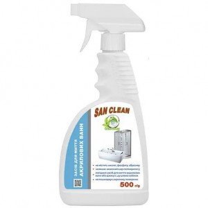 Средство San Clean Green House для мытья акриловых ванн 500 г