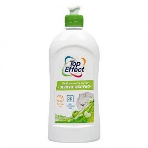 Средство для мытья посуды Top Effect Зеленое яблоко 470 мл
