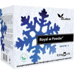 Стиральный порошок DeLaMark Royal Powder White 500 г