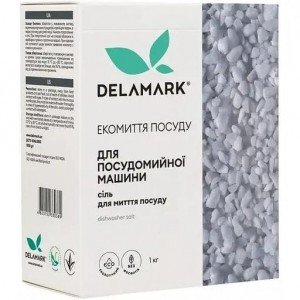 Соль для посудомоечных машин DeLaMark 1 кг