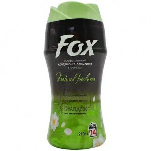 Парфюмерный кондиционер для стирки Fox Natural Freshness в гранулах 14 циклов стирки 210 г