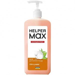 Средство для мытья посуды Helper Max UltraPower Концентрат 1 л