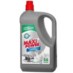 Средство для мытья посуды Maxi Power Платинум 5 л