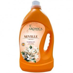 Средство для стирки Aromica Seville Orange жидкое для белых и цветных вещей 4 л