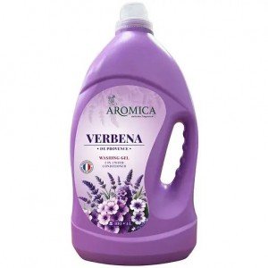 Средство для стирки Aromica Verbena de Provence жидкое для белых и цветных вещей 4 л