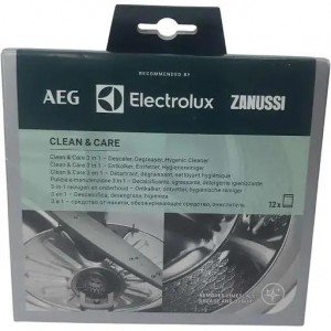 Порошок Electrolux 3 в 1 для чистки от накипи, обезжиривание для стиральных и посудомоечных машин